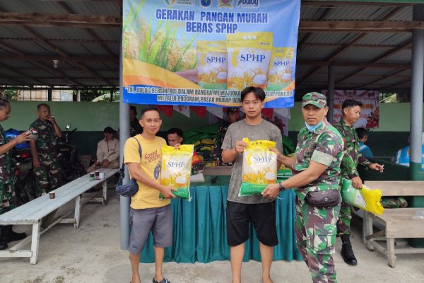 Gerakan Pangan Murah Beras di Kecamatan Singkawang Tengah