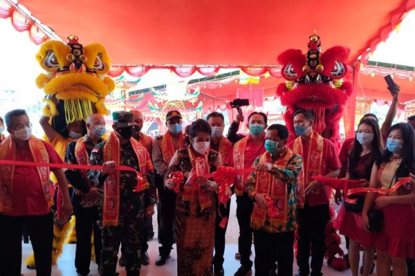 Peresmian Kelenteng Lo Mao Pak Kung Kecamatan Singkawang Tengah